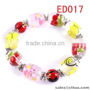 Nice Glass Bead Bracelet for Little Girl thumbnail-1