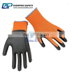 Everpro Safety 13G Polyester Seamless Liner Nitrile Coated Work Gloves for Industrial Safety thumbnail-4