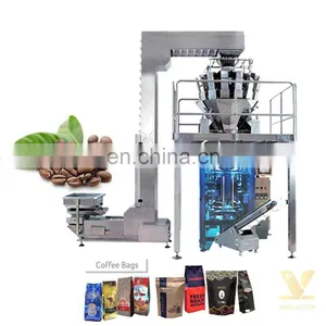 KV Vegetable And Fresh Fruit Automatic Packaging Machine System With Large Hopper Multihead Weigher thumbnail-1