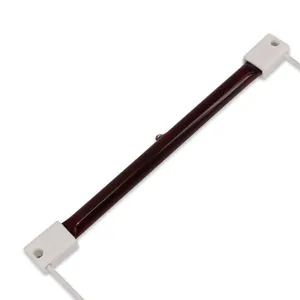 Customize 1000w Infrared Curing Lamp 220V 470mm Ruby Halogen Heating Tube thumbnail-1