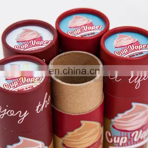 Custom Size Essential Oil Cardboard Packaging Tube Boxes thumbnail-1