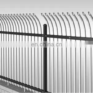 Home Garden Fence Cheap Hot Dip Galvanized Zinc Plated Steel Fence With Powder Coated thumbnail-2