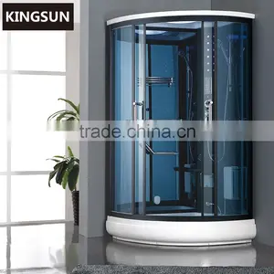 China Supplier Luxury Acrylic Freestanding Bathroom Cheap Steam Shower Cabin K-7045 thumbnail-1
