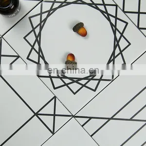 Nordic Contracted Geometrical Tile Lozenge Line Mixes Spell Kitchen Wall Brick thumbnail-5