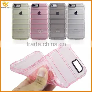 New Arrival Shockproof for Iphone 6 Plus Clear Back Cover Case thumbnail-5