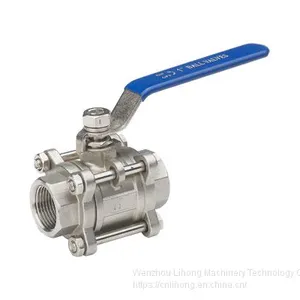 Stainless Steel Sanitary Food Degree Welded Clamped Threaded Flange1pcs 2pcs 3pcs Ball Valve DIN SMS ISO thumbnail-2
