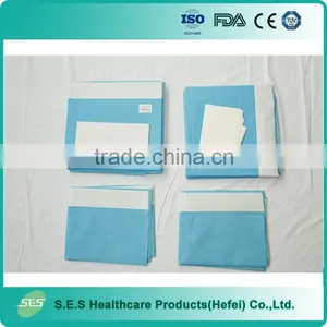 Manufacturer Price Surgical Universal Drape Pack for Operation Theatre Use thumbnail-1