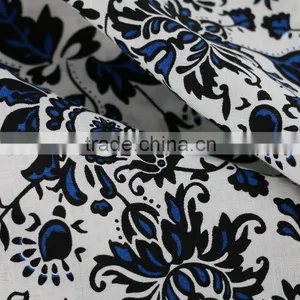 Print Linen Fabric Wholesale 14*14,women's Fashion Dress Fabric,100% Linen Fabric thumbnail-1