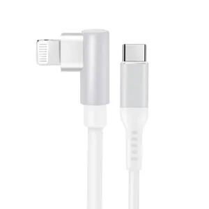 Usb-c Lighting 90 Usb Charging Cable Fast for Mfi Iphone Charger With C94 Chip thumbnail-4
