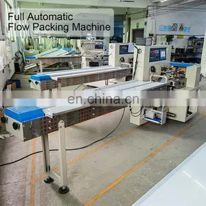 JKMF Servo Motor Corn Tortilla Pillow Packing Machine Flour Tortilla Flow Wrapping Machine thumbnail-2