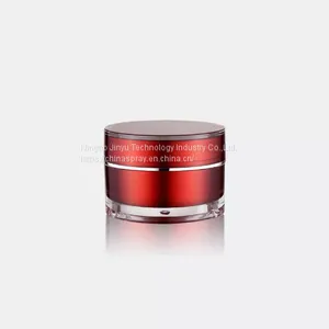 GR704A/B Refillable 15ml/30ml/50ml Luxury Plastic Cosmetic Jars For Face Eye Cream thumbnail-2