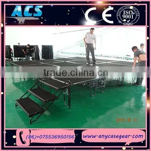 ACS Aluminium Folding Staging, Mobile Stage, Catwalk Stage for Sale thumbnail-1