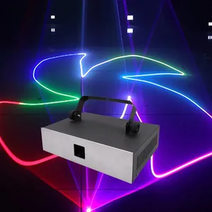 3 Watt RGB Full Color Laser Light With Awesome Patterns And Effects Powercon Output thumbnail-5