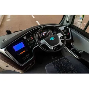 China Brand New Guangtong 12m 50 Seats Electric Tourist Coach Bus 60 Seater Green Zero Emissions Passenger Bus For Sale thumbnail-4