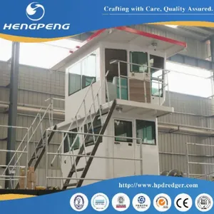 Modular Pontoon Excavator Transportation Carrier Barge/Floating Working Platform/Cargo Deck Barge Support Excavator Operate Dredging in Inland River Lake thumbnail-1