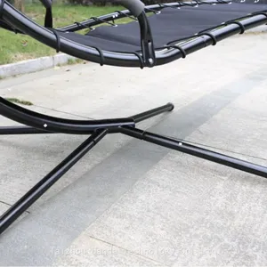 Modern Style Outdoor Metal Hanging Canopy Bed Swing Chair High Quality Sun Lounger Garden Hotels Home Living Bedroom Courtyard Use thumbnail-5
