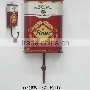 Antique Look Metal Single Hook thumbnail-1