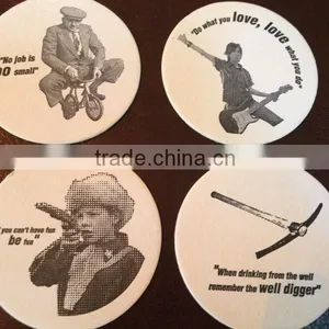 Silicone Coaster, Custom Rubber Cardboard Coaster, 2D/ 3D Paper Coasters for Beer thumbnail-1