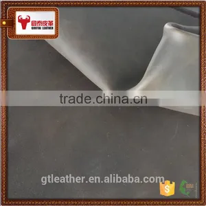 1.6-1.8 mm Distressed Oily Cow Split Leather Matches Full Grain Leather thumbnail-6