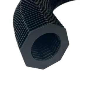 Customized Polygon Bellows Flexible Protective Dust Cover for CNC Machine thumbnail-2