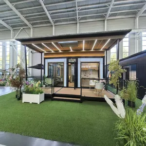 SXKON 20FT Flat Roof Expandable Folding House thumbnail-3