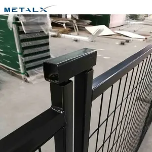 Heavy Duty Galvanized Welded Wire Outdoor Portable Canada Temporary Fence Panel for Construction Site thumbnail-6