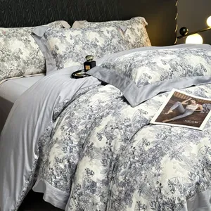 Boho Chic 100% Washed Cotton Bedding Set With Zipper Closure thumbnail-5