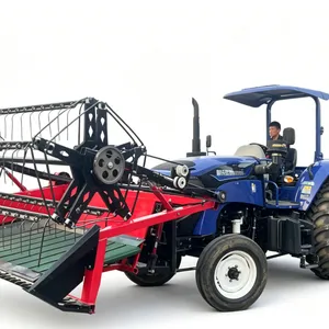 Factory Direct Sales High Efficiency All-round Crop Reaper Header Cutting Header for Wheat Corn Cumin Sorghum Forage thumbnail-4