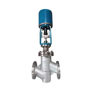 Manufacturer Direct Sales Electric Fluorine Lined Stainless Steel Regulating Valve thumbnail-4