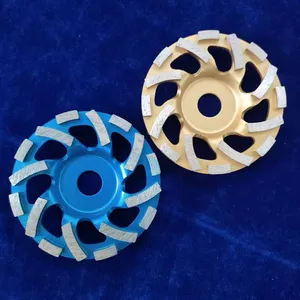Sintered Diamond Grinding Discs for Cement, Stone, Concrete, and Marble, Used With Angle Grinders for Polishing, Diamond Bowl-shaped Grinding Wheels thumbnail-1