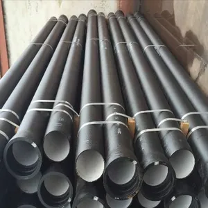 ISO 8179-2 Zinkreiches Anstrichmittel beschichtetes Gussrohr / für Wüsten- und Marinepipelines thumbnail-5