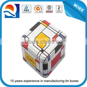 High Quality Chinese Factory Small Tin Gift Can thumbnail-1