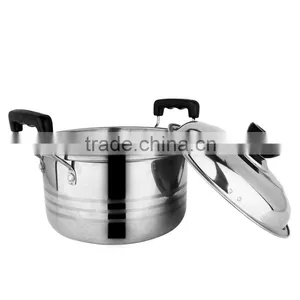 Hot Sale SS410 Stainless Steel Hot Pot Stainless Steel Cooking Pot thumbnail-5