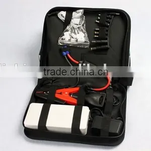 Portable Jumper Cable Power Booster Supply Car Jump Starter Pack Tire Inflator Charger thumbnail-1