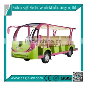 Solar Powered Electric Car, Electric Zoo Shuttle, Electric Sightseeing Bus, EG6158K thumbnail-1