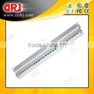 19 Inch Rj45 Cat5e 24 Ports SFTP Patch Panel thumbnail-1