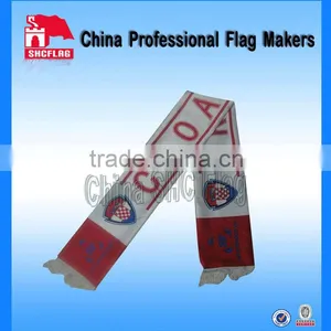 Decorative Wholesale Polyester Custom Printed Football Cheap Scarves Quality Choice thumbnail-4