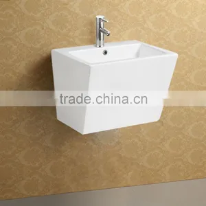 Rectangular Shaped Floor Staning Good Quality Ceramic Basin thumbnail-2