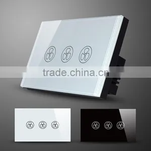 US/AUS Type Crystal Touch Fan Switch & Wall Touch Switch for Fan thumbnail-1