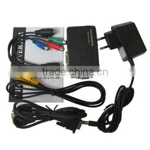 Black High Resolution Video and S-Video to VGA Converter thumbnail-4