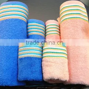 100% Cotton Guest Towel Sets Beige Color, Decoration Bath Towel Sets thumbnail-4