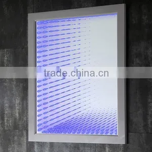 CE IP44 3D Bathroom Fancy LED Infinity Mirror thumbnail-1