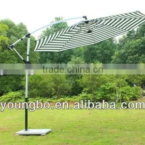 9' Windproof Patio Side Pole Umbrella thumbnail-1