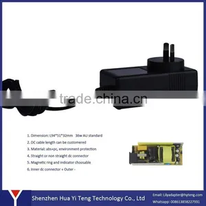 36W Switching Power Supply 12V 3A Power Adapter au Plug thumbnail-3