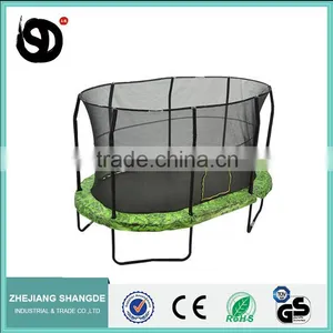 7x10ft Square Outdoor Sport Trampoline With Ladder thumbnail-4