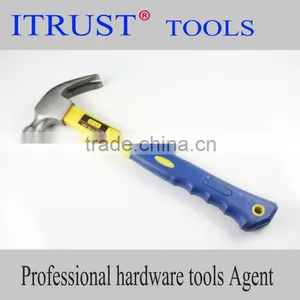 Claw Hammer With Blue Plastic Handle HM1007B thumbnail-1