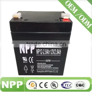12v2.9ah Rechargeable Lead Acid Battery thumbnail-2
