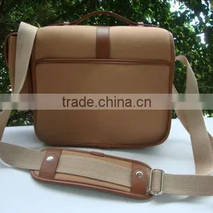 2016vintage Style Laptop Bag pu Leather Camera Bag Cross Body Bag Travel Shoulder Messenger Bag thumbnail-2