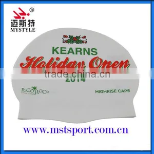 Chinese Silicone Material Custom Swimming Hats thumbnail-2