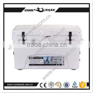 Kuer 45QT Insulator Beer Coolers for Sale Marine Cooler Box Made in China Food Transport Cooler Box Better Than Cooler Box Quality Choice thumbnail-2
